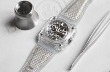 Мануфактура Bell & Ross создала прозрачные часы BR-X1 Tourbillon Sapphire